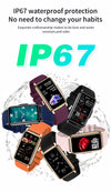 Smartwatch for Android/iOS: waterproof, heart rate tracker