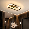 LED chandelier - metal, modern bedroom/hallway lighting
