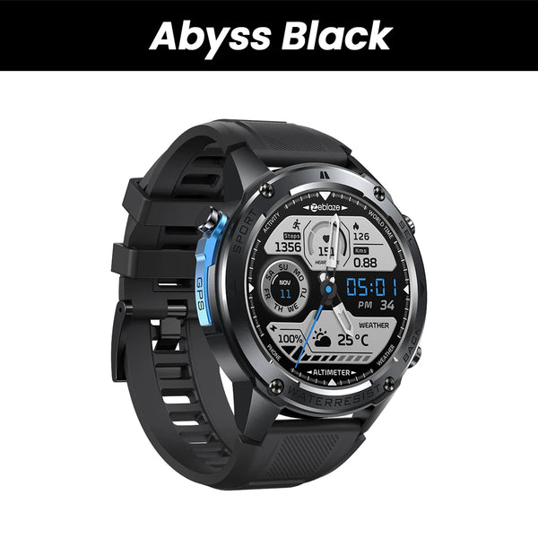 Zeblaze Stratos 2 GPS smartwatch with voice calling, 10 ATM