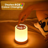 USB rechargeable 14-LED book light with clip, warm/cool white