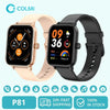 Colmi P81 smartwatch with voice call, 24H health monitor
