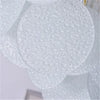 LED ceiling light, tree branch design, glass & metal art