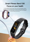 LIGE smart watch 2023: waterproof, heart rate tracker