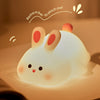 LED kids night light - dimmable, squishy novelty lamp