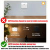 LED wall light: Rechargeable, wireless reading spotlight