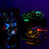 Gaming mouse wired - ergonomic, RGB LED backlit, 3200dpi