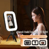 RGB rechargeable selfie ring light for mobile photography