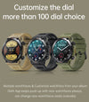 Smartwatch K56Pro men's - heart rate, Bluetooth, long battery life