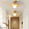 LED ceiling light - Modern wood lighting for bedroom