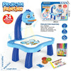 LED kids painting projector - educational, creativity boosting