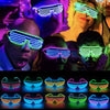 Halloween LED mask - Glow-in-dark for cosplay parties