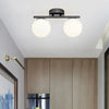 LED ceiling light: modern, glass finish