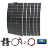 ASUNERGE 100–600 W Flexible Monocrystalline Solar Panel – Waterproof, Bendable Power for RV & Boat