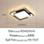 LED chandelier - modern metal lighting for home
