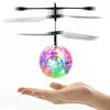 Flying LED ball toy - infrared induction helicopter for kids