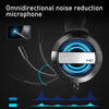 Gaming headset RGB with HD mic for Xbox, PS5, PC