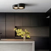 LED ceiling light - Metal, modern for bedroom/living room