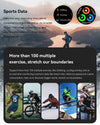 Smartwatch men's fitness tracker - waterproof, Bluetooth enabled