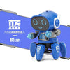 LED octopus robot toy - music, dance, educational