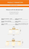 LED ceiling light: Nordic, iron glass, modern gold