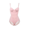 Silk-soft medium-control shaping bodysuit – Underwire support & removable straps