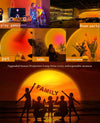Sunset projector lamp - USB LED for bedroom decor