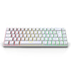 Gaming keyboard mini RGB backlit ergonomic for PC, laptop