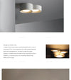 LED ceiling light - Metal, modern for bedroom/living room