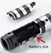 Lightsaber toy - 2 in 1, 7-color LED, 75cm glow sword