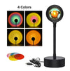 Sunset projector lamp - USB LED for bedroom decor