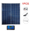 Kit Solaire Polycristallin 12 V 500 W/1000 W – Solution d’Énergie Portable et Rechargeable
