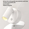 LED projecteur mural magnétique - rechargeable USB-C, sans perçage