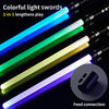 Lightsaber toy - 2 in 1, 7-color LED, 75cm glow sword