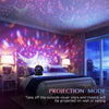 Nebula star projector for kids - 360 rotation, 12 colors