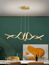 LED pendant light - modern, long-hanging fixture