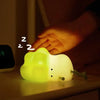 LED kids night light - dimmable, squishy novelty lamp