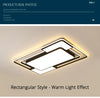 LED chandelier - modern metal lighting for home