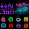 Halloween LED mask - Glow-in-dark for cosplay parties