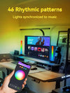 RGB LED gaming light with app control and dimming