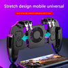 PUBG mobile gamepad with cooling fan, 6-trigger buttons