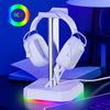 RGB gaming headset stand - aluminum alloy, PUBG compatible