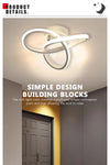 LED ceiling light 20W - Modern metal for versatile lighting