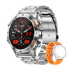 Smartwatch men's fitness tracker - waterproof, Bluetooth enabled