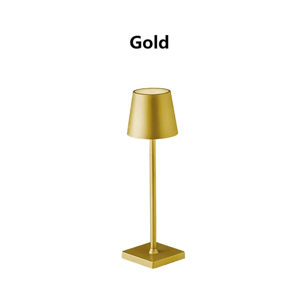 LED touch lamp - Lampe tactile à 3 couleurs ambiantes pour bureau/table de nuit