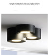 LED ceiling light - Metal, modern for bedroom/living room