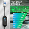 Chargeur EV Portable Intelligent AFEEV 7 kW – Courant réglable 6–32 A, Type 2/Type 1/GBT, IP65