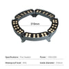 LED garden lights: IP65 waterproof, night projection