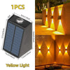 Solar LED lights: lampes de jardin décoratives extérieures étanches