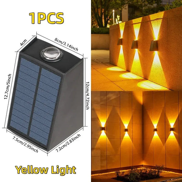 Solar LED lights: lampes de jardin décoratives extérieures étanches