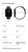 Colmi P81 smartwatch with voice call, 24H health monitor